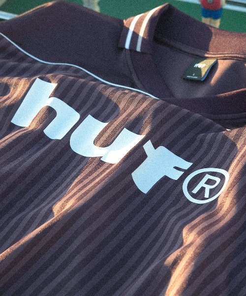 「HUF」 半袖Tシャツ MEDIUM パープル メンズ_画像5