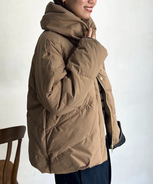 Chez toi（シェトワ） ダウンコート ダウンジャケット ボリューム