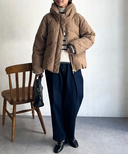 Chez toi（シェトワ） ダウンコート ダウンジャケット ボリューム