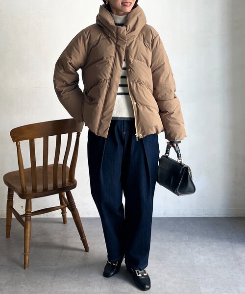 Chez toi（シェトワ） ダウンコート ダウンジャケット ボリューム
