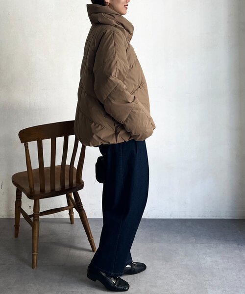 Chez toi（シェトワ） ダウンコート ダウンジャケット ボリューム