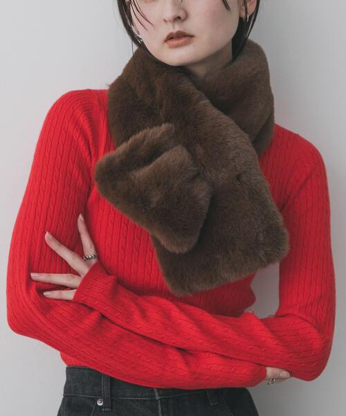 SENSE OF PLACE by URBAN RESEARCH マフラー ストール ボリュームエコ