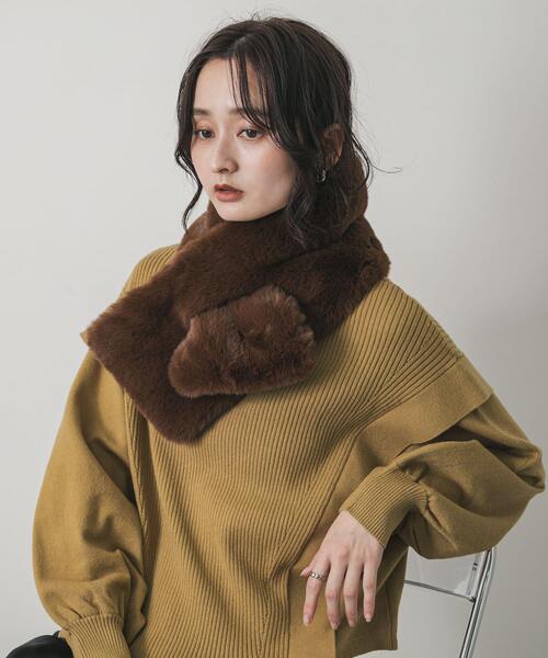 SENSE OF PLACE by URBAN RESEARCH マフラー ストール ボリュームエコ