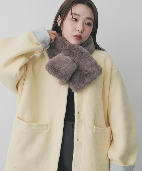 SENSE OF PLACE by URBAN RESEARCH マフラー ストール ボリュームエコ