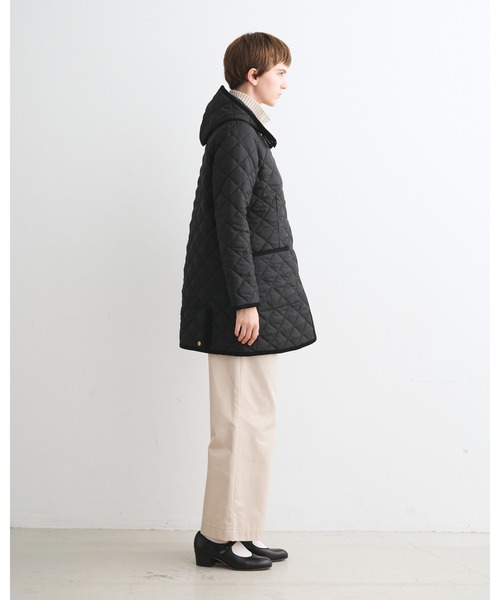 Traditional Weatherwear Lothian ネイビー美品34 Traditional Weatherwear（トラディショナル ウェザーウェア） コート