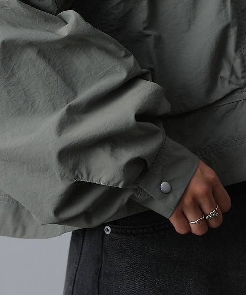 「COLONY 2139」 ナイロンブルゾン FREE グレー レディース_画像8