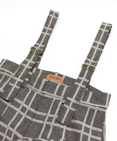 「URCH RNA」 オーバーオール MEDIUM ネイビー レディース_画像5