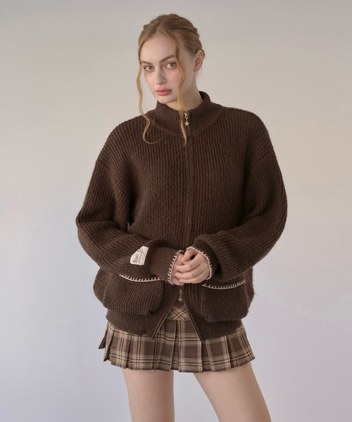 【新品未使用】SATUR ドライバーズニット セーター hazyl ニット セーター drivers knit / ドライバーズニット レディース