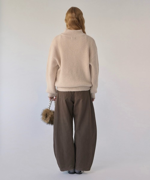 hazyl ニット セーター drivers knit / ドライバーズニット レディース
