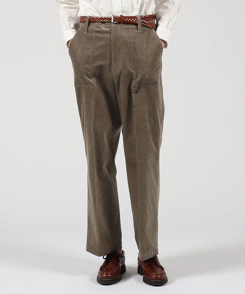 45R コーデュロイ ベイカーパンツ カーキ サイズ2 45R コーデュロイ ベイカーパンツ カーキ サイズ2 45R コーデュロイ