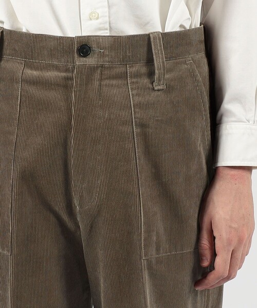 未使用に近い　トゥモローランド　イタリア製ビスコンティ　コーデュロイグルカパンツ コットンコーデュロイ ベイカーパンツ DUCA VISCONTI