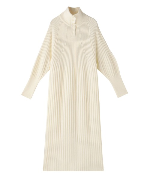 ETRE TOKYO（エトレトウキョウ） ニットワンピース FREE グレー