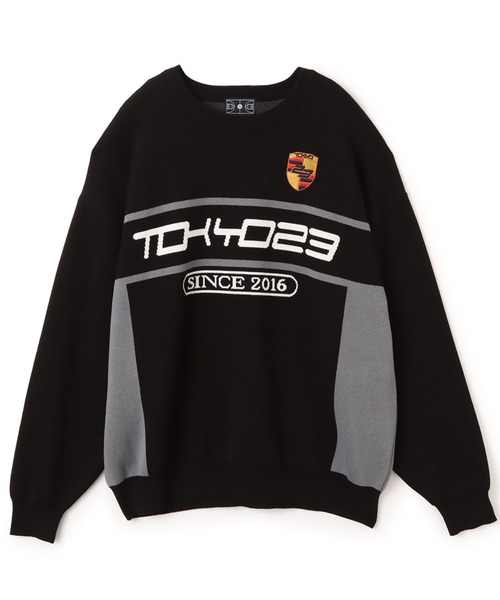 TOKYO 23 セーター ニット TOKYO 23 Racing Emblem Sweater 