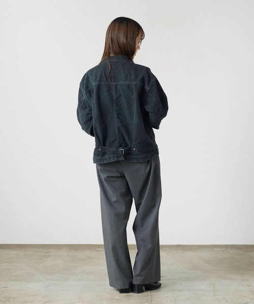 REMI RELIEF（レミ レリーフ） デニムジャケット gジャン モールスキン