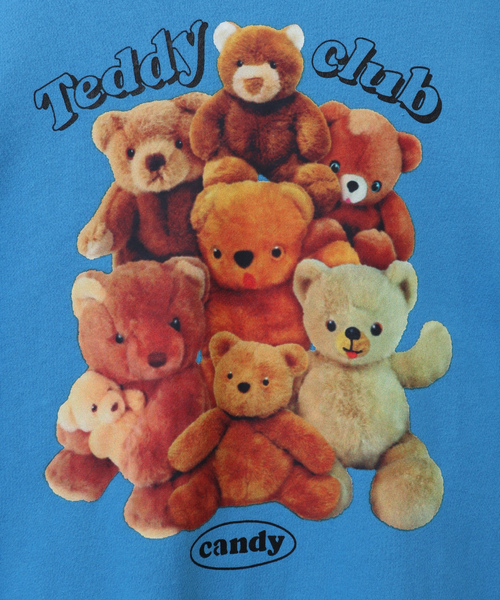 「Candy Stripper」 スウェットカットソー 2 ブラック レディース_画像3