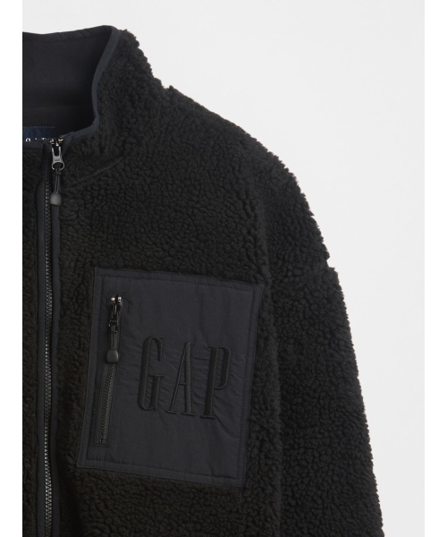 GAP（ギャップ） コート ジャケット ボア オーバーサイズ GAPロゴ
