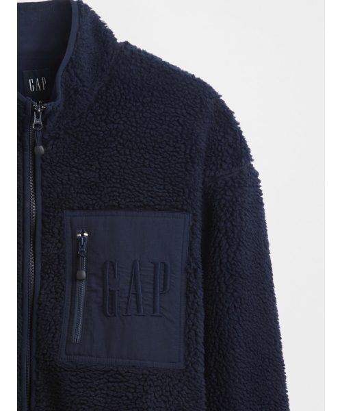 GAP（ギャップ） コート ジャケット ボア オーバーサイズ GAPロゴ