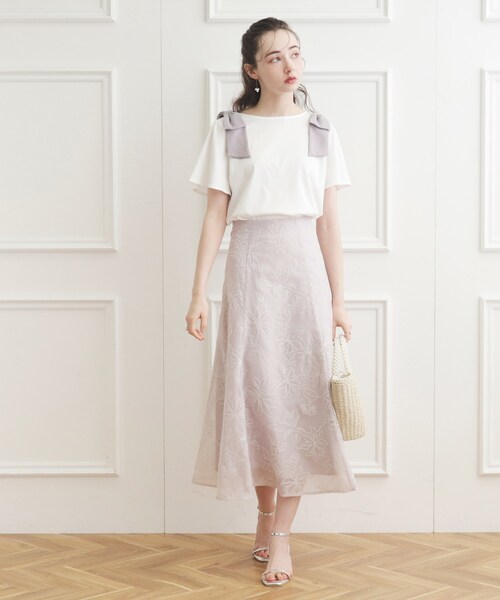 「couture brooch」 半袖Tシャツ 38 ホワイト レディース_画像2