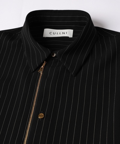 「CULLNI」 長袖シャツ 0 ネイビー メンズ_画像8