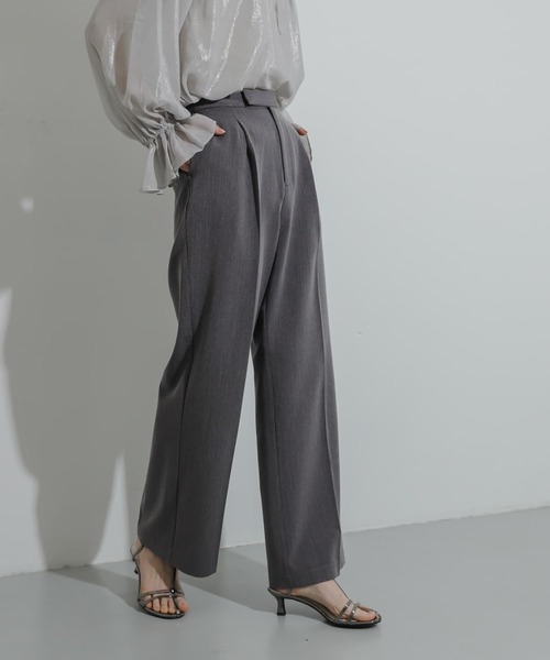 SENSE OF PLACE by URBAN RESEARCH スラックス SMALL グレー