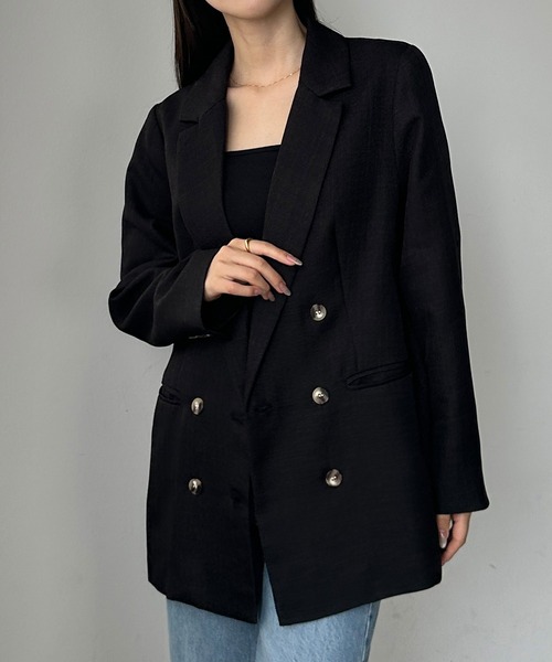 「Louere」 ジャケット SMALL グレー レディース_画像7