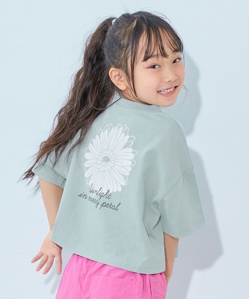 TheBONEZキッズTシャツ140水色キャップセット新品バクプリパステル激