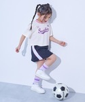 tシャツ 綿100% デビラボ ガールズ クロ...の詳細画像1