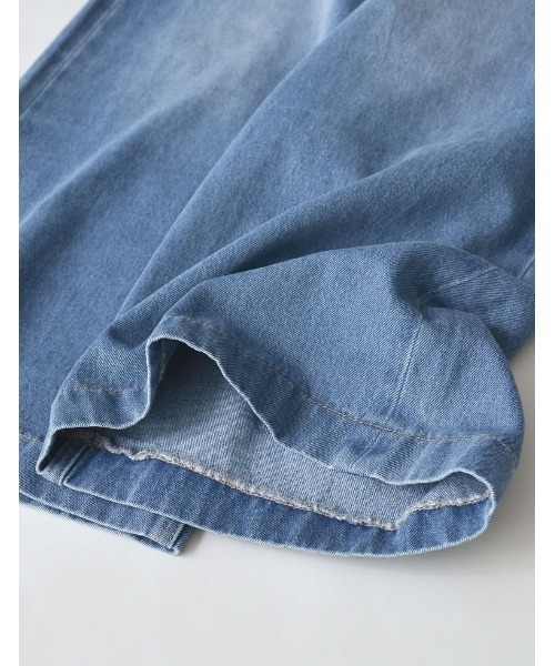 「Re:EDIT」 デニムパンツ MEDIUM ネイビー レディース_画像5