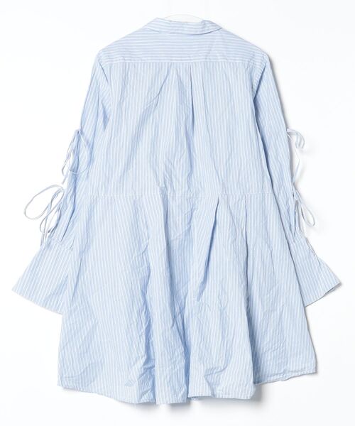 「dazzlin」 シャツワンピース FREE ブルー レディース_画像2