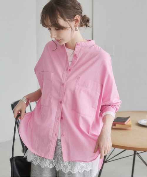 アプワイザーリッシェ 裾レースアンサンブル ピンク 未使用 ANGIE tシャツ 裾レース ドッキング ロンT レディース : ZOZOTOWN