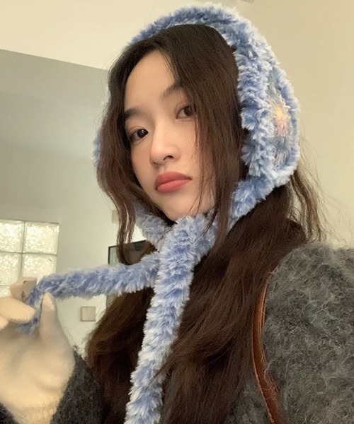 「shopnikoniko」 イヤーマフ フリー パープル レディース_画像3