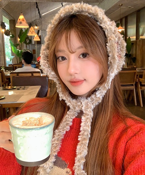 「shopnikoniko」 イヤーマフ フリー パープル レディース_画像6