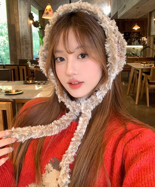 「shopnikoniko」 イヤーマフ フリー パープル レディース_画像7