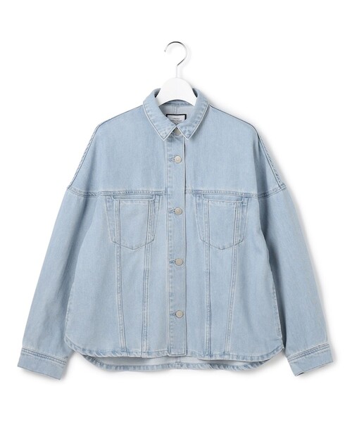 J.PRESS YORK STREET デニムジャケット gジャン 「WOMEN」ソフトワイド