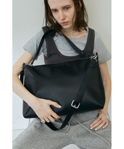 un/neu ショルダーバッグ バッグ 2WAYマチありスクエアBIGショルダー