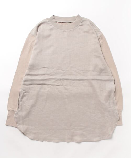 「conges payes ADIEU TRISTESSE」 長袖ブラウス - グレー レディース_画像2