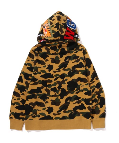 A BATHING APE（アベイシングエイプ） パーカー 1ST CAMO SHARK FULL