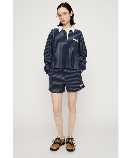 SLY（スライ） ポロシャツ ポロ FILA x SLY RUGGER SHIRT フィラスライ
