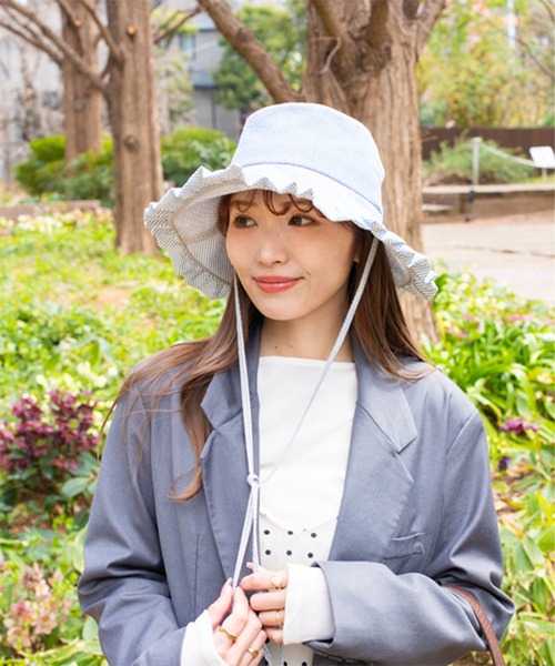 CA4LA（カシラ） 帽子 ハット uvカット 紫外線カット レディース BUMPY