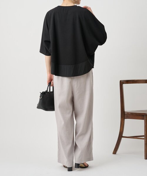BEARDSLEY（ビアズリー） tシャツ ラウンドヘムドルマンカットソー