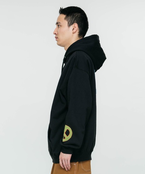 XLARGE ブラック ジップアップパーカー XL XLARGE（エクストラ ラージ） ジップアップパーカー X-LARGE ブラック