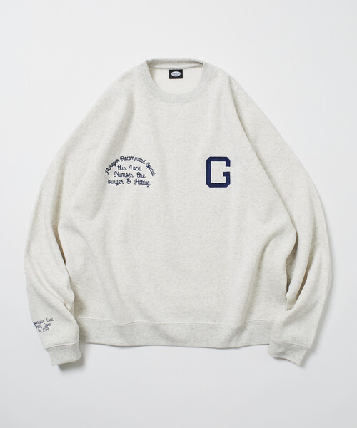 「FREAK'S STORE」 スウェットカットソー MEDIUM アッシュグレー メンズ_画像9