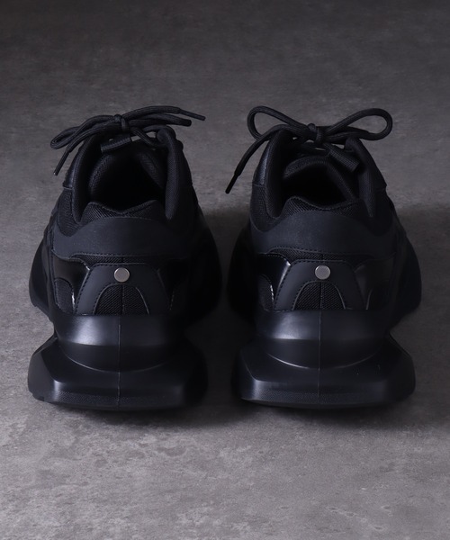 「welise」 ローカットスニーカー 26.0cm ブラック メンズの画像