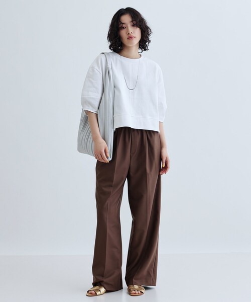 「GALLEST」 トートバッグ 00 シルバー レディース_画像5