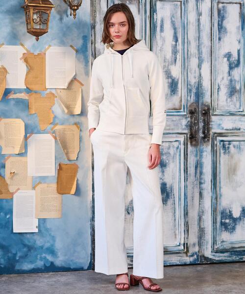 「DRESSTERIOR」 ジップアップパーカー 40 ブラック レディース_画像3