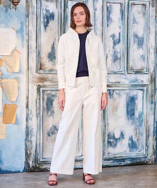 「DRESSTERIOR」 ジップアップパーカー 40 ブラック レディース_画像4