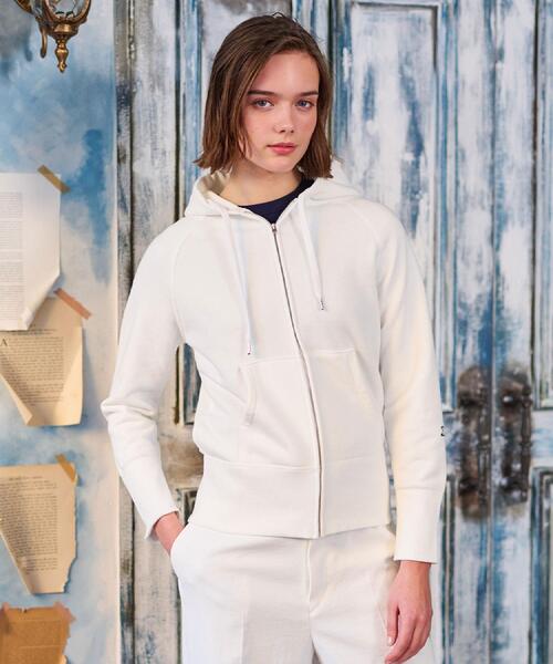 「DRESSTERIOR」 ジップアップパーカー 40 ブラック レディース_画像8