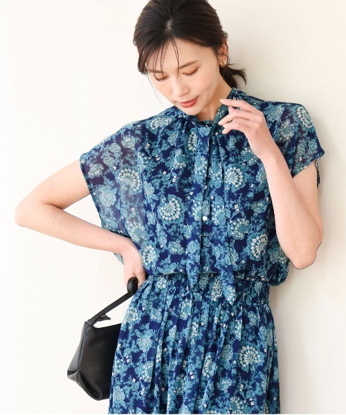 MK MICHEL KLEIN（エムケー ミッシェルクラン） ブラウス シャツ 夏