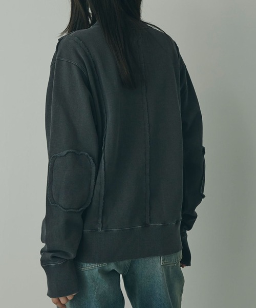 「mici」 スウェットカットソー ONE SIZE ブラック レディース_画像8