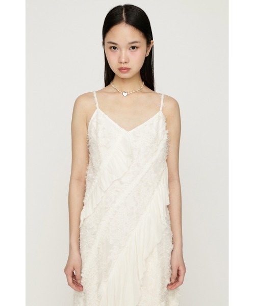 ワンピース RANDOM FRILL CAMI OP ランダムフリルキャミワンピース 春服 夏服の画像